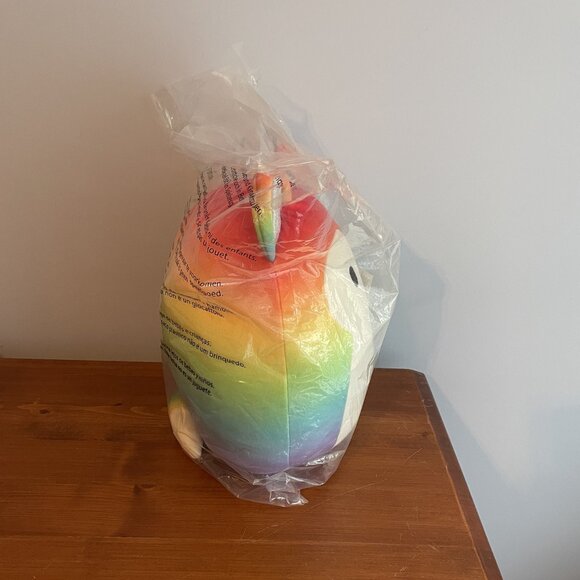 Squishmallows Heath Rainbow Husky Puppy Dog 12" Plush - Picture 2 of 8